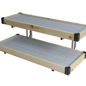 Cantilever Tiered Displays