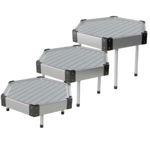 Prestige Aluminium Hexagonal Tables