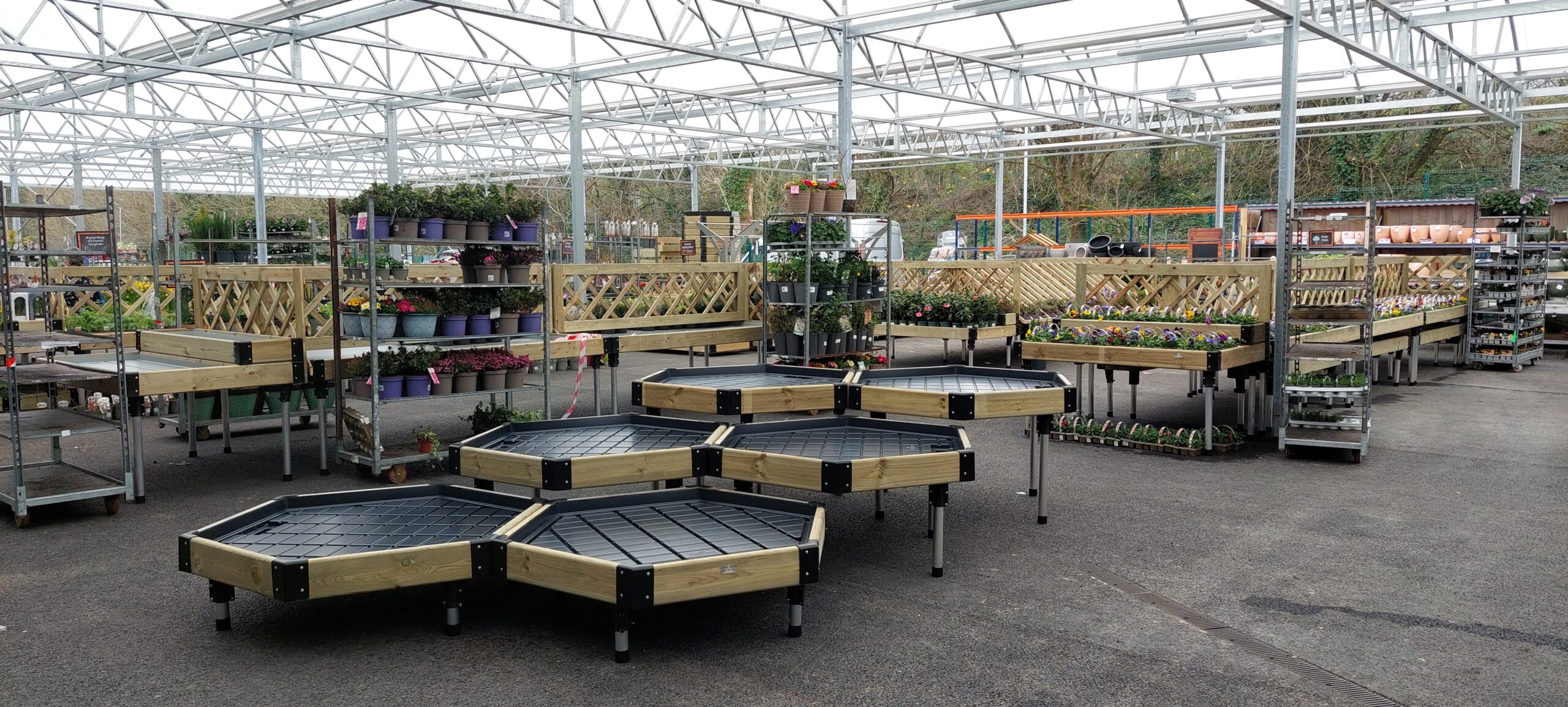 ebb and flow flood trays